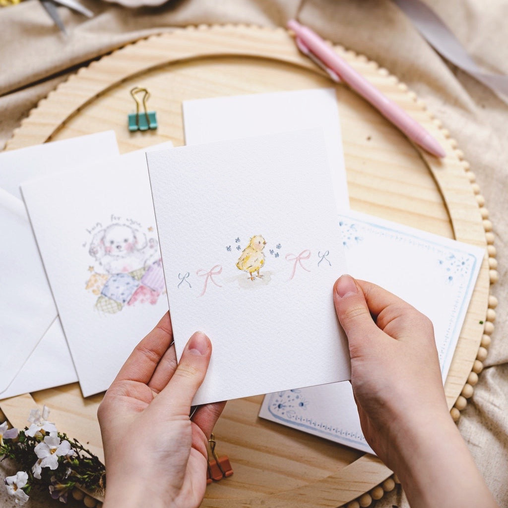 Tiny Chick Keepsake Card