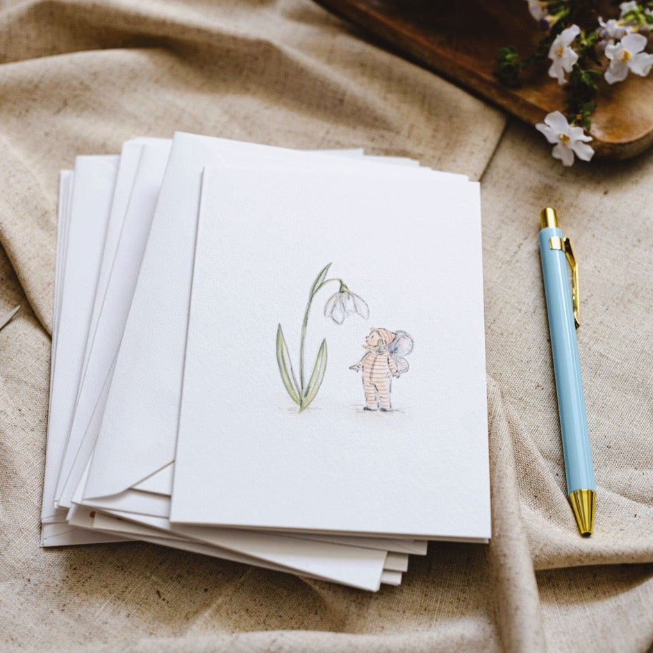 Snowdrop Fairy Keepsake Card