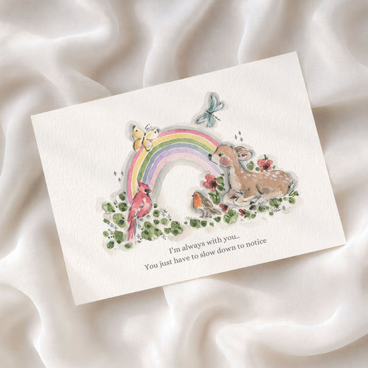 Always with you Fine Art Print by sian alexia paine artist 