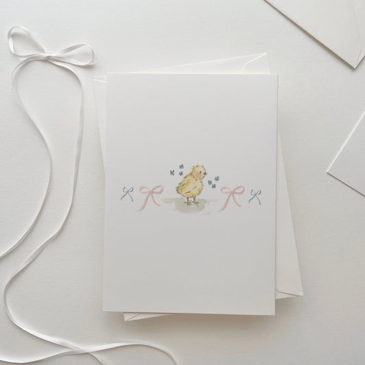 Tiny Chick Keepsake Card