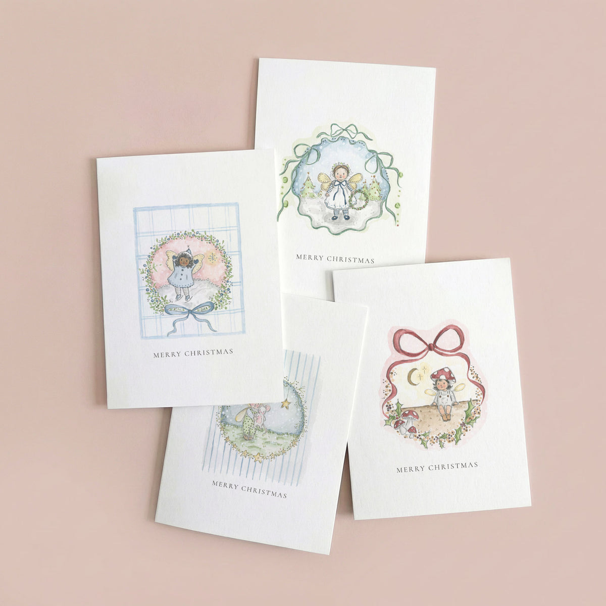 Christmas Pixies Card Set