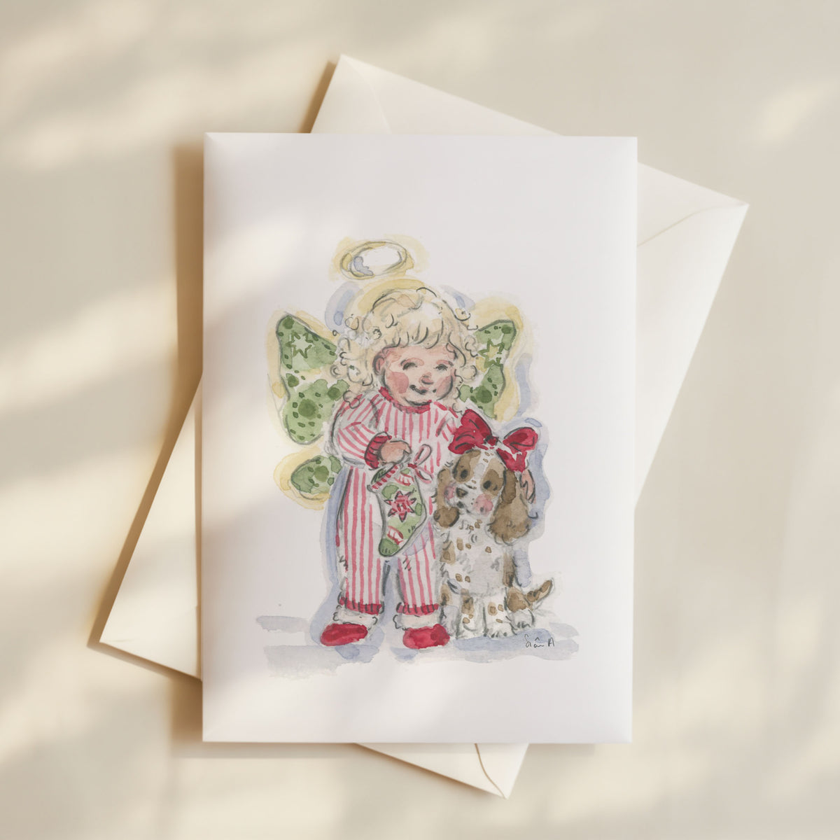 Christmas Angel Love Card Set