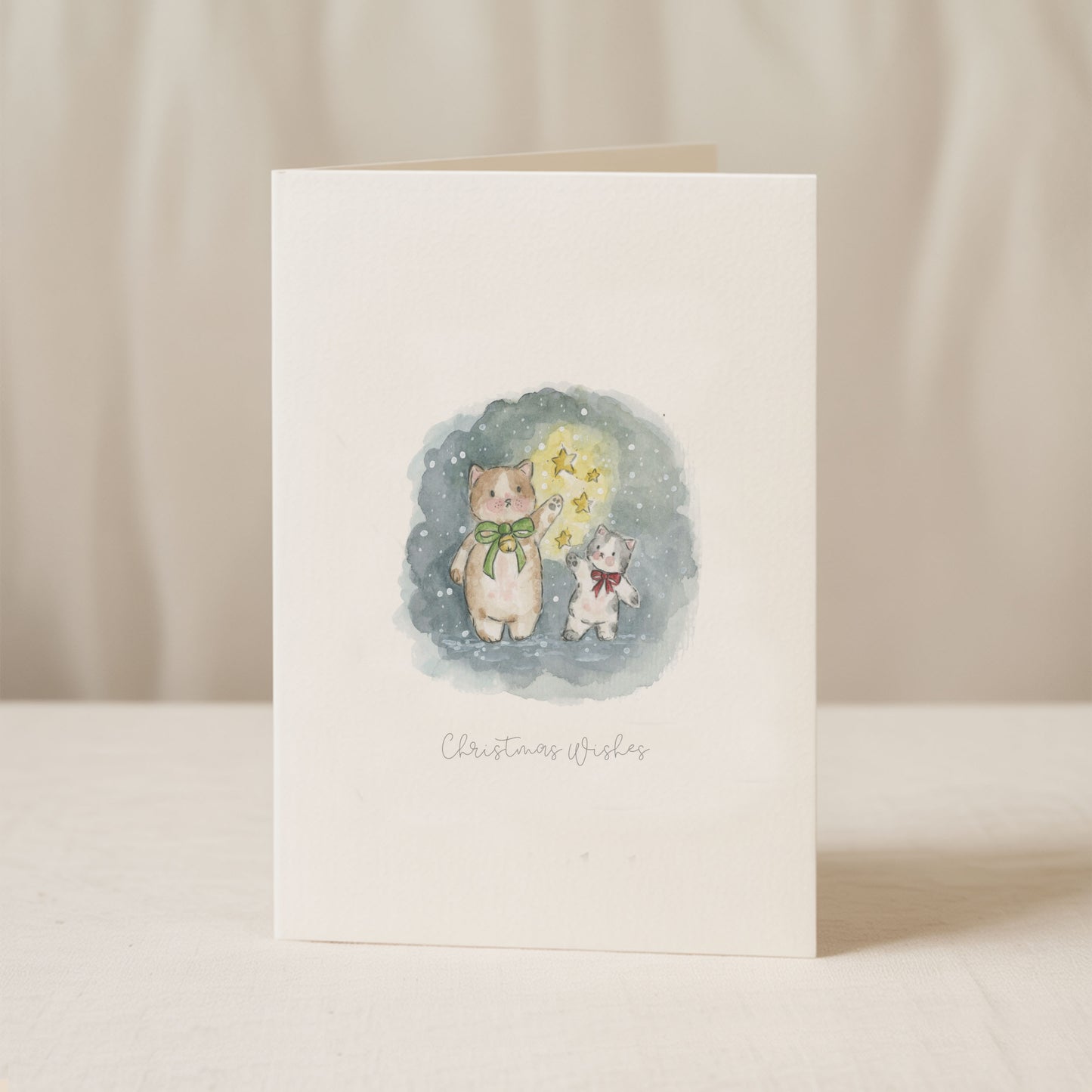 Christmas Kitten Card Sets