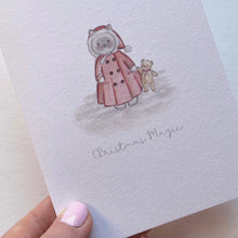 Load image into Gallery viewer, Christmas Kitten Cards - Sian Alexia Illustration
