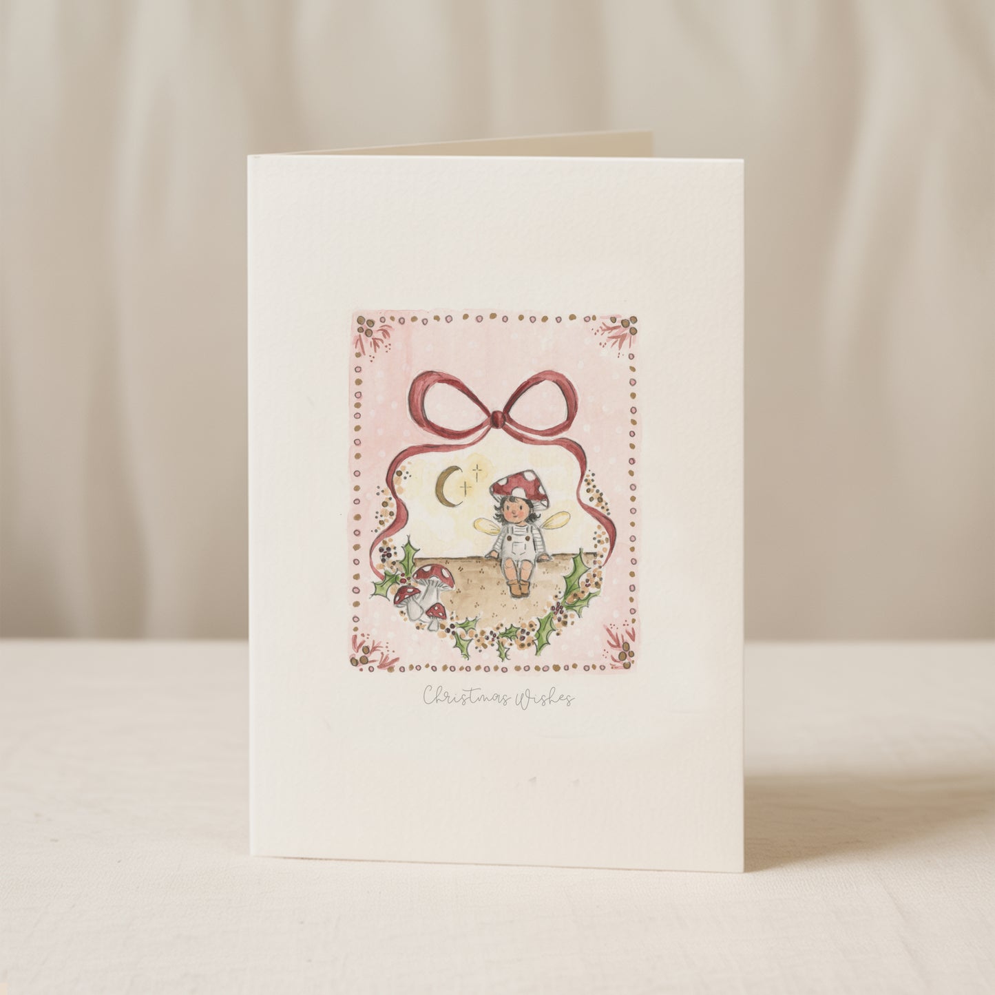 Add a sprinkle of Christmas charm with Siân Alexia Illustration’s Christmas Pixie Card Sets. Featuring whimsical watercolour designs, printed in the UK on premium textured card. Available in sets of 8 or 12 , perfect for spreading Christmas love and magic.