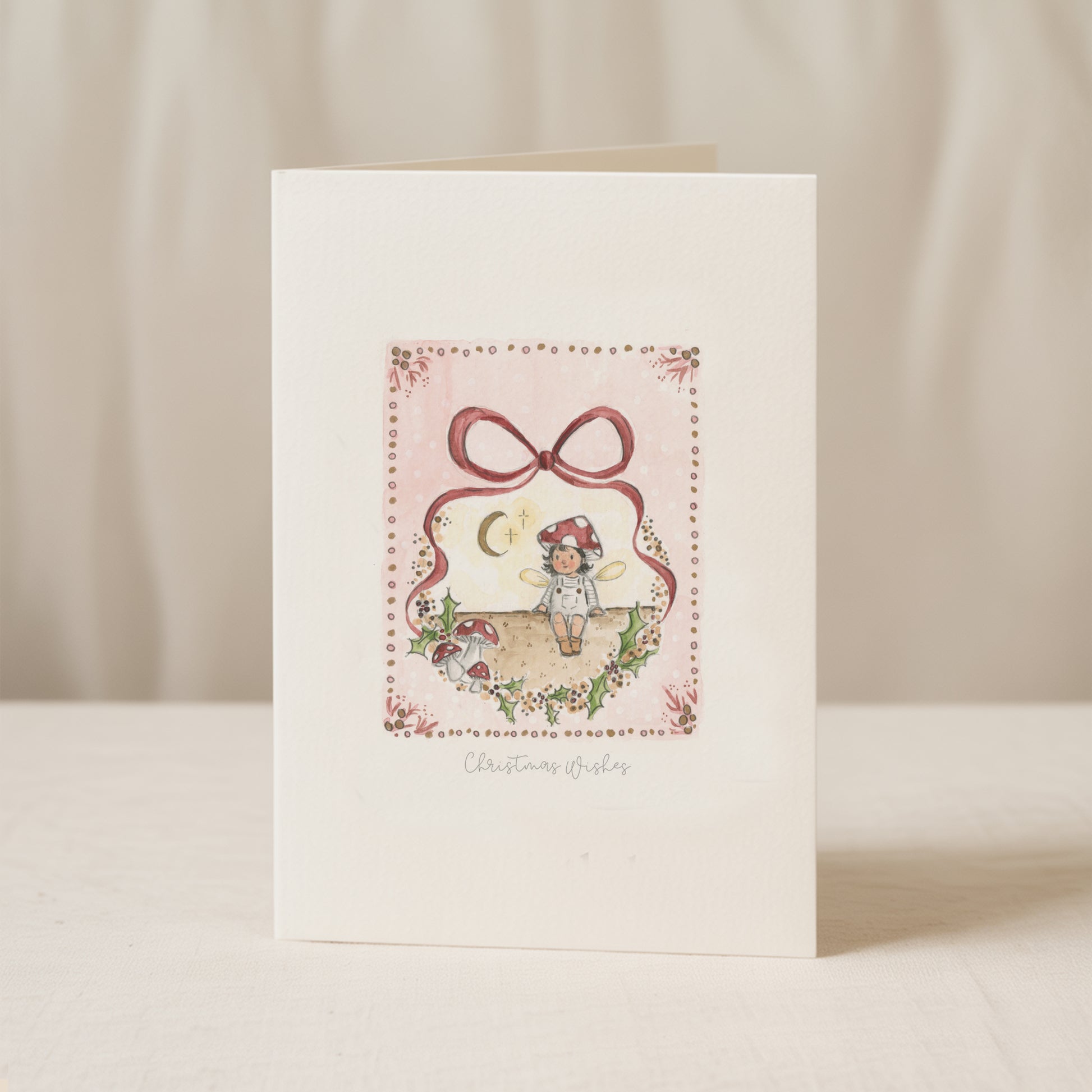Add a sprinkle of Christmas charm with Siân Alexia Illustration’s Christmas Pixie Card Sets. Featuring whimsical watercolour designs, printed in the UK on premium textured card. Available in sets of 8 or 12 , perfect for spreading Christmas love and magic.