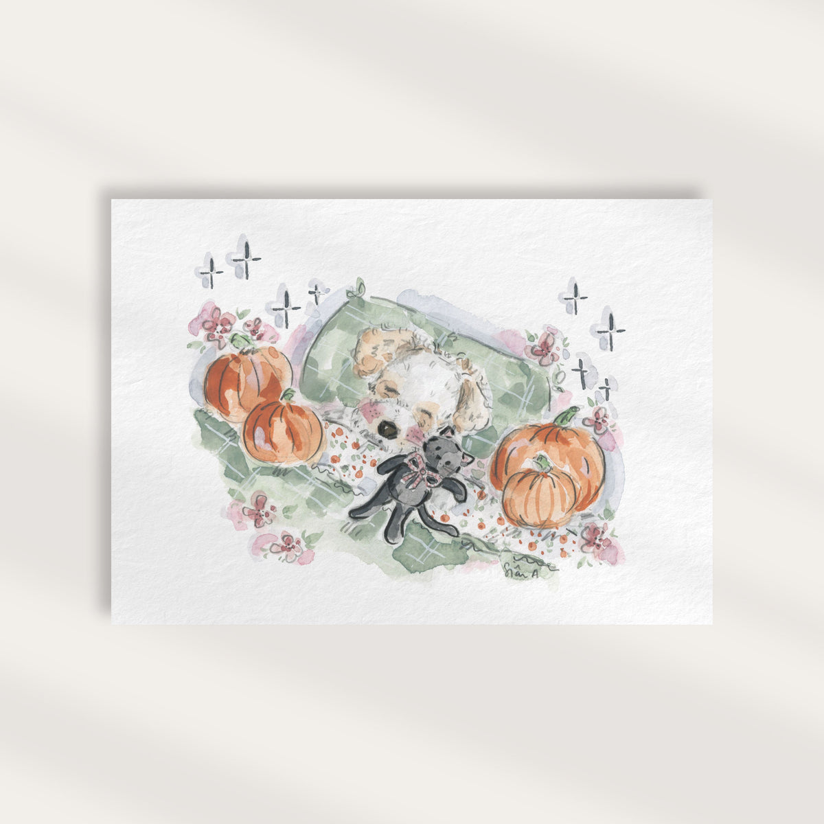 Jack Russell Dog Print