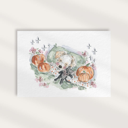 Jack Russell Dog Print