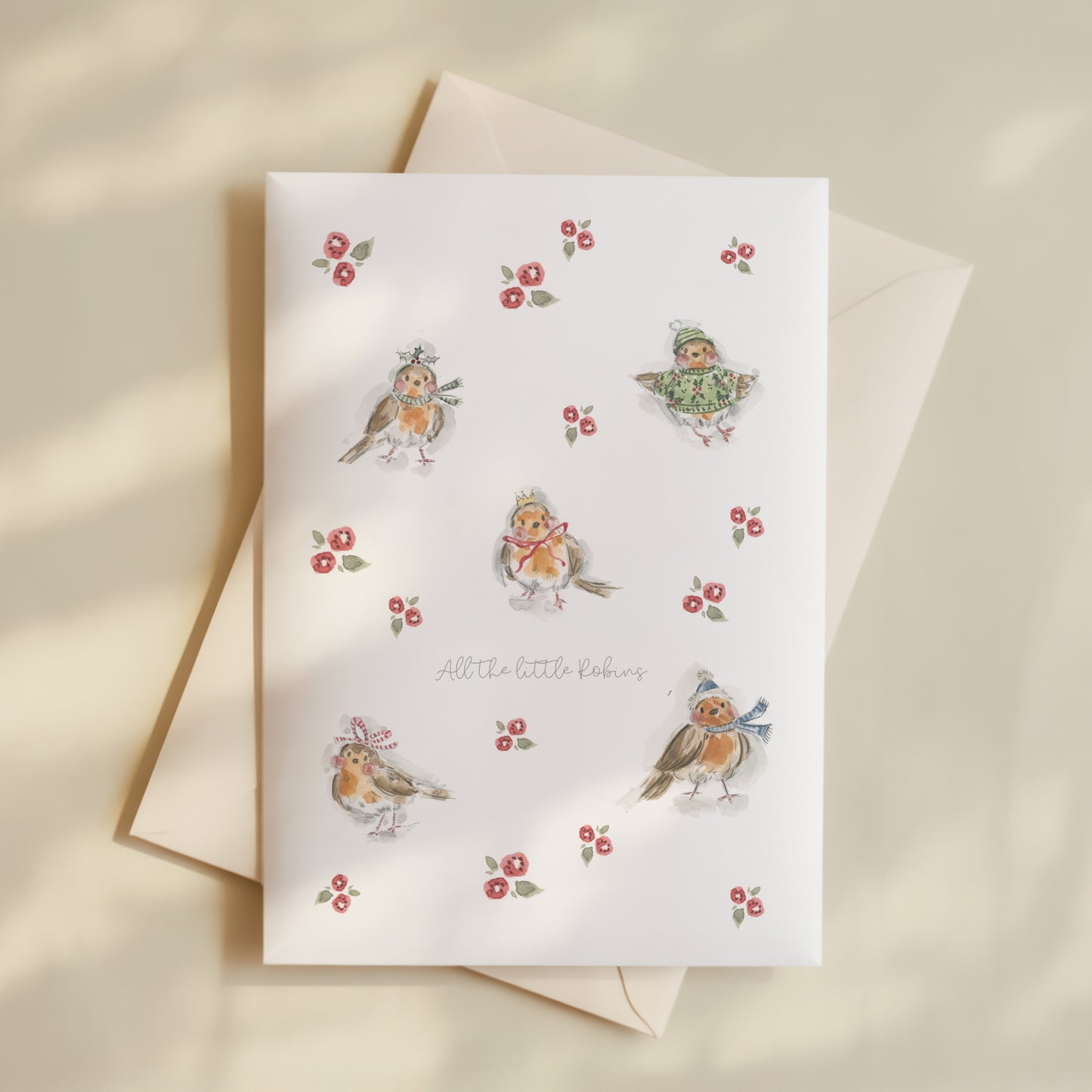 All The Little Robins Card