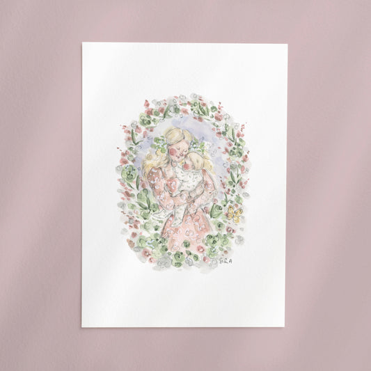 Motherhood Butterfly Print