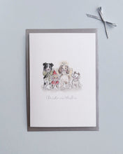 Load image into Gallery viewer, Puppy Christmas Cards - Sian Alexia Illustration
