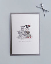 Load image into Gallery viewer, Puppy Christmas Cards - Sian Alexia Illustration
