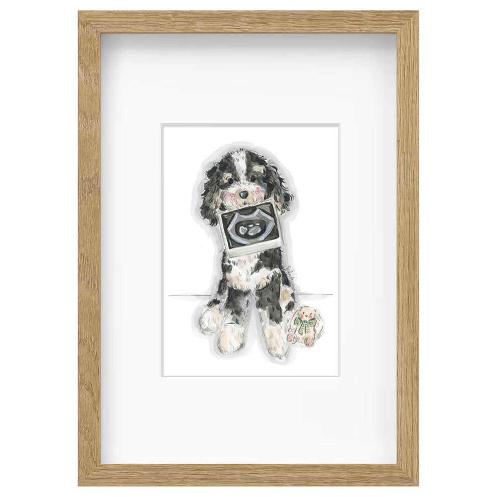 Sian Alexia Illustration A5 Keepsake Bespoke Pet Portrait 
