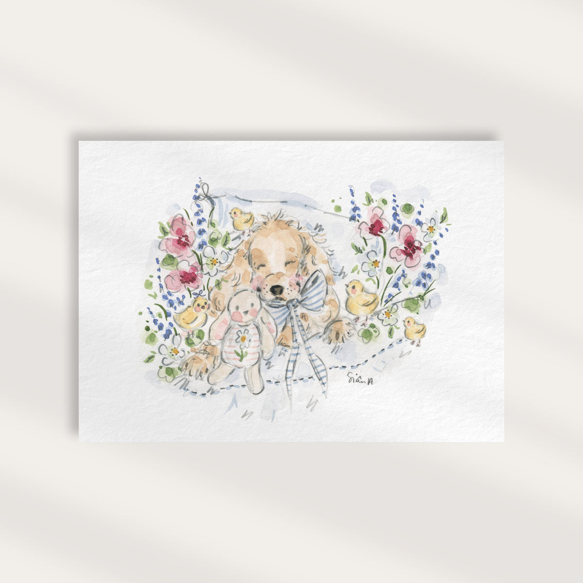 Spaniel Dog Print