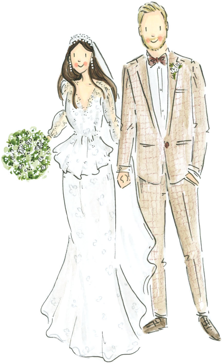 Bespoke Wedding Illustrations